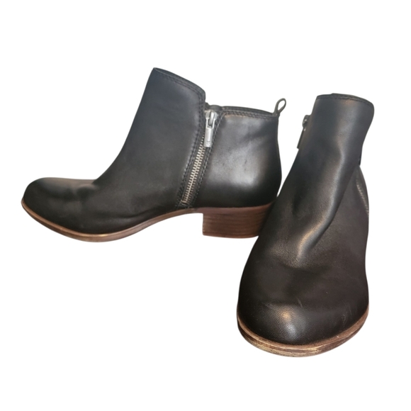 Lucky‎ Brand Basel Black Booties 7.5W - Picture 7 of 9